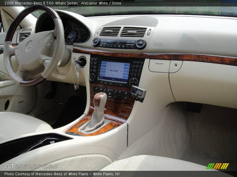 Alabaster White / Stone 2005 Mercedes-Benz E 500 4Matic Sedan
