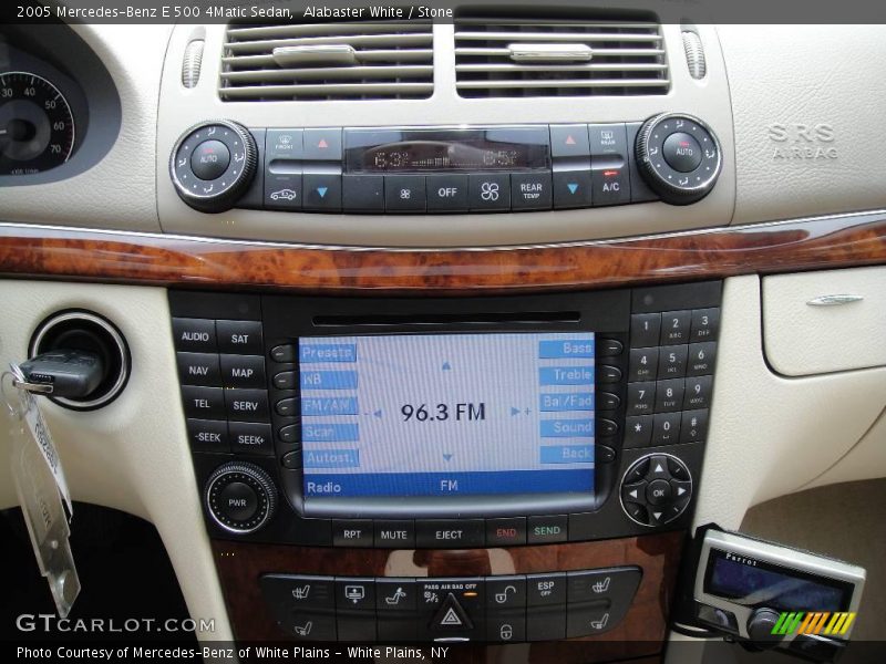 Alabaster White / Stone 2005 Mercedes-Benz E 500 4Matic Sedan