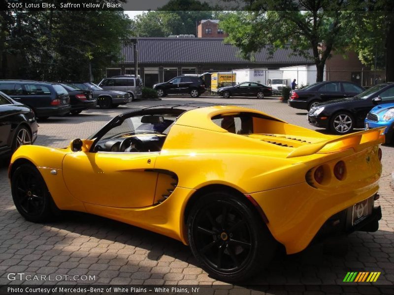 Saffron Yellow / Black 2005 Lotus Elise