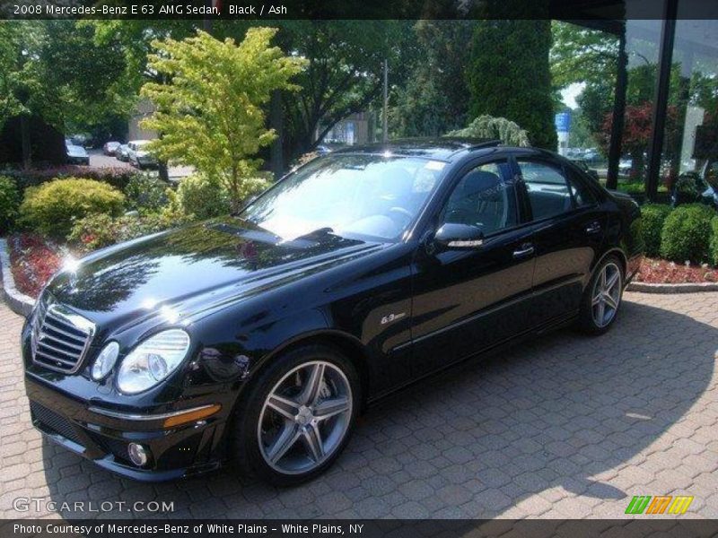 Black / Ash 2008 Mercedes-Benz E 63 AMG Sedan