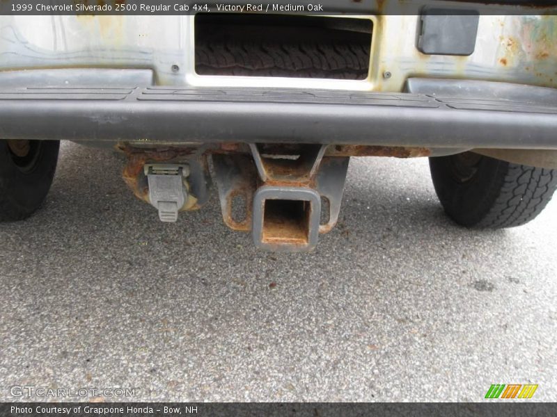 Victory Red / Medium Oak 1999 Chevrolet Silverado 2500 Regular Cab 4x4