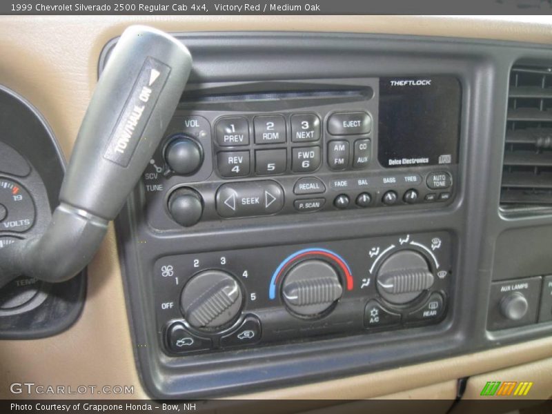 Victory Red / Medium Oak 1999 Chevrolet Silverado 2500 Regular Cab 4x4