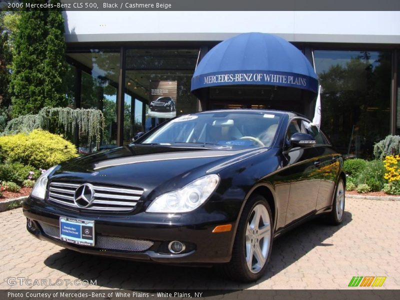 Black / Cashmere Beige 2006 Mercedes-Benz CLS 500