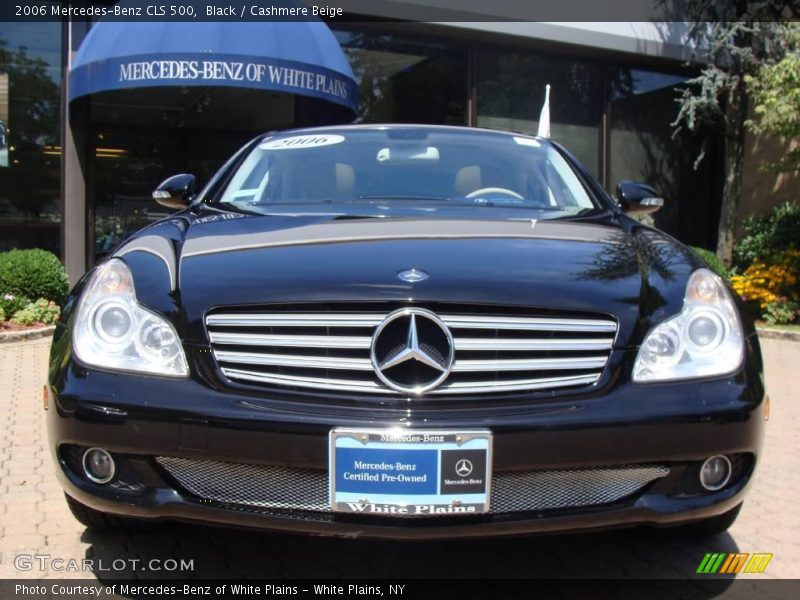 Black / Cashmere Beige 2006 Mercedes-Benz CLS 500