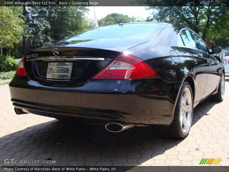 Black / Cashmere Beige 2006 Mercedes-Benz CLS 500