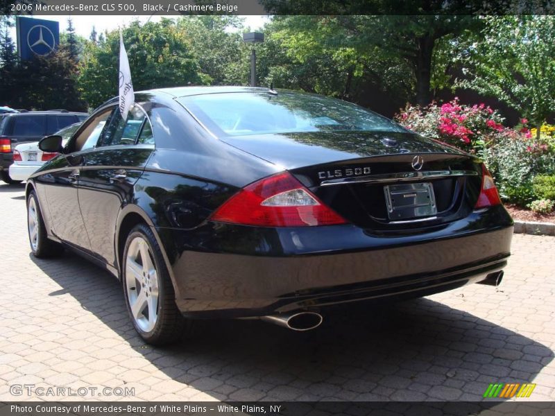 Black / Cashmere Beige 2006 Mercedes-Benz CLS 500