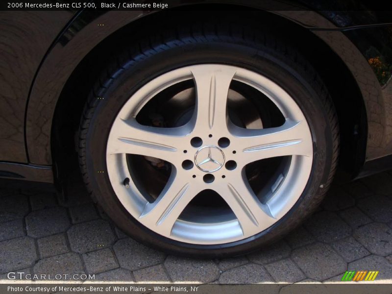 Black / Cashmere Beige 2006 Mercedes-Benz CLS 500