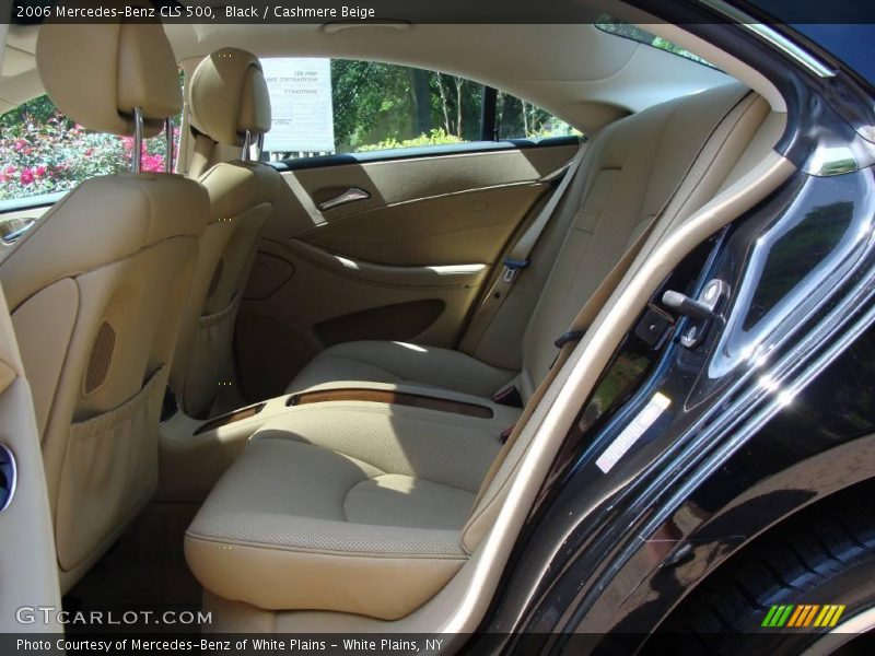 Black / Cashmere Beige 2006 Mercedes-Benz CLS 500