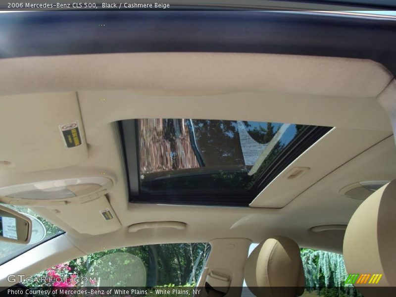 Black / Cashmere Beige 2006 Mercedes-Benz CLS 500