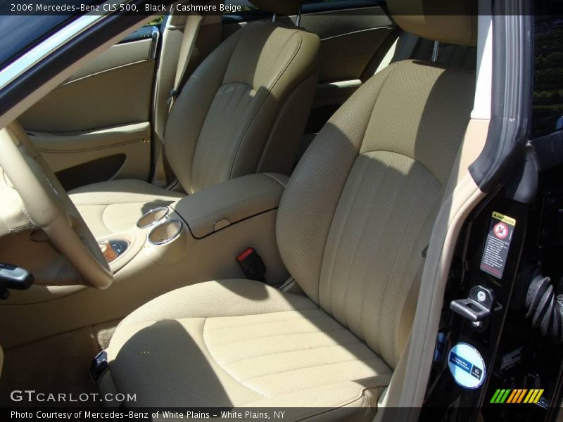 Black / Cashmere Beige 2006 Mercedes-Benz CLS 500