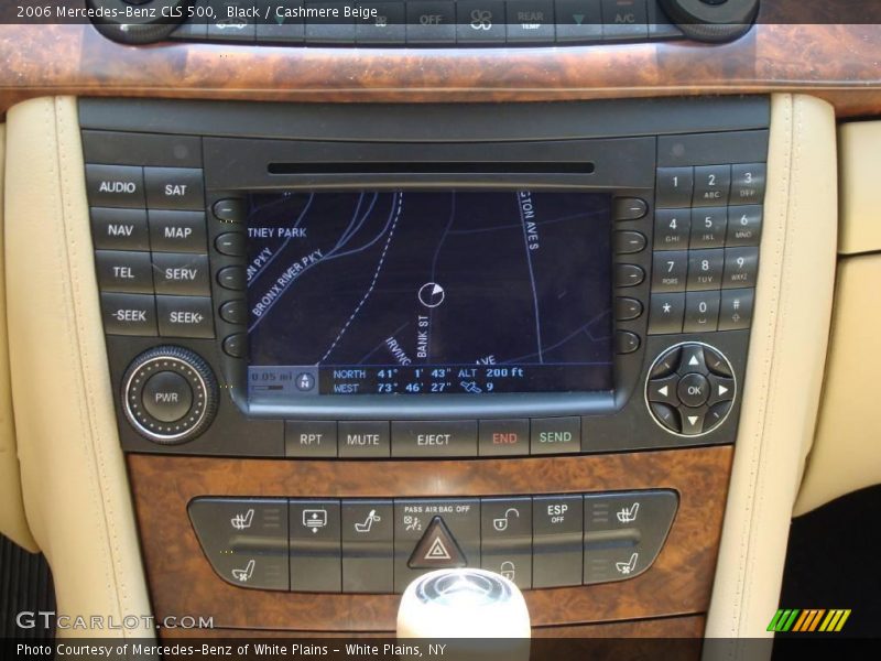 Black / Cashmere Beige 2006 Mercedes-Benz CLS 500