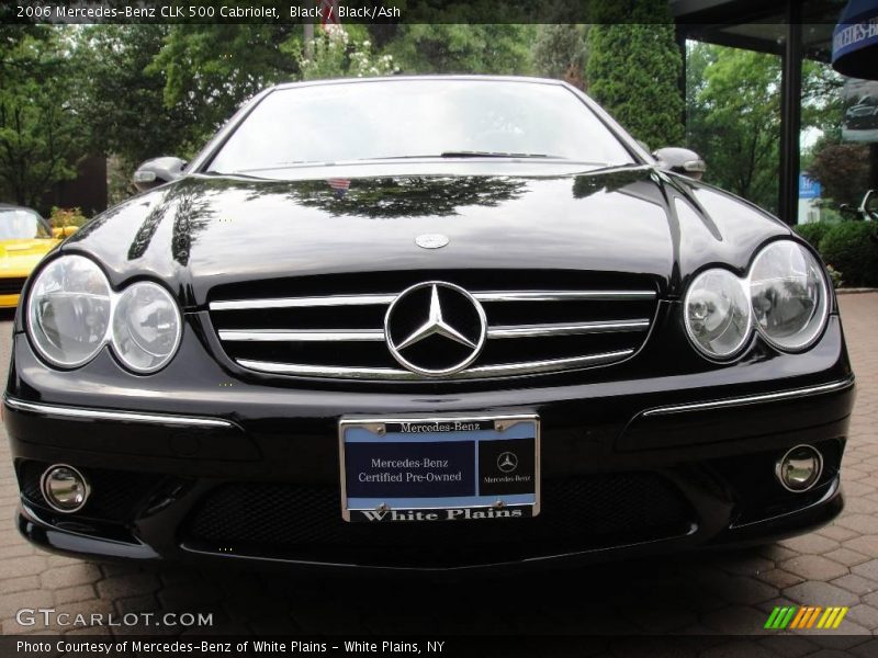 Black / Black/Ash 2006 Mercedes-Benz CLK 500 Cabriolet