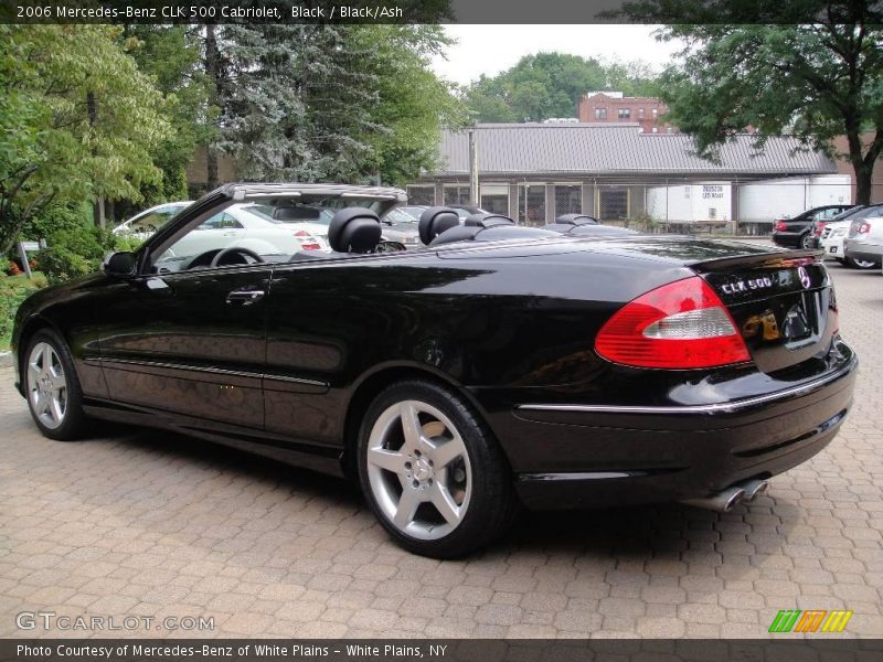 Black / Black/Ash 2006 Mercedes-Benz CLK 500 Cabriolet