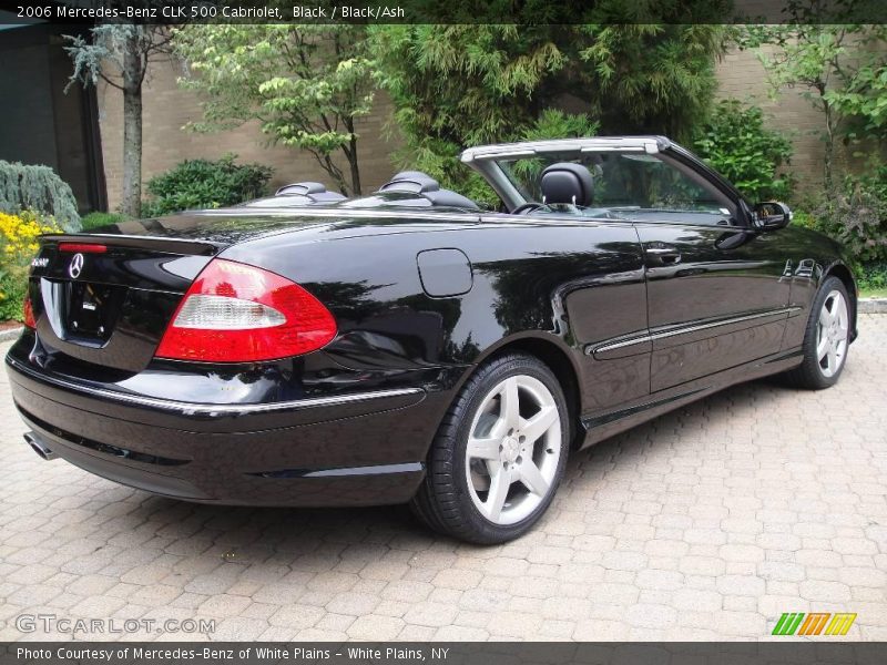 Black / Black/Ash 2006 Mercedes-Benz CLK 500 Cabriolet