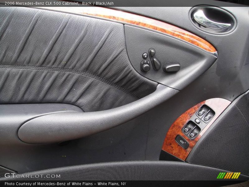 Black / Black/Ash 2006 Mercedes-Benz CLK 500 Cabriolet