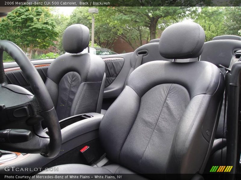 Black / Black/Ash 2006 Mercedes-Benz CLK 500 Cabriolet