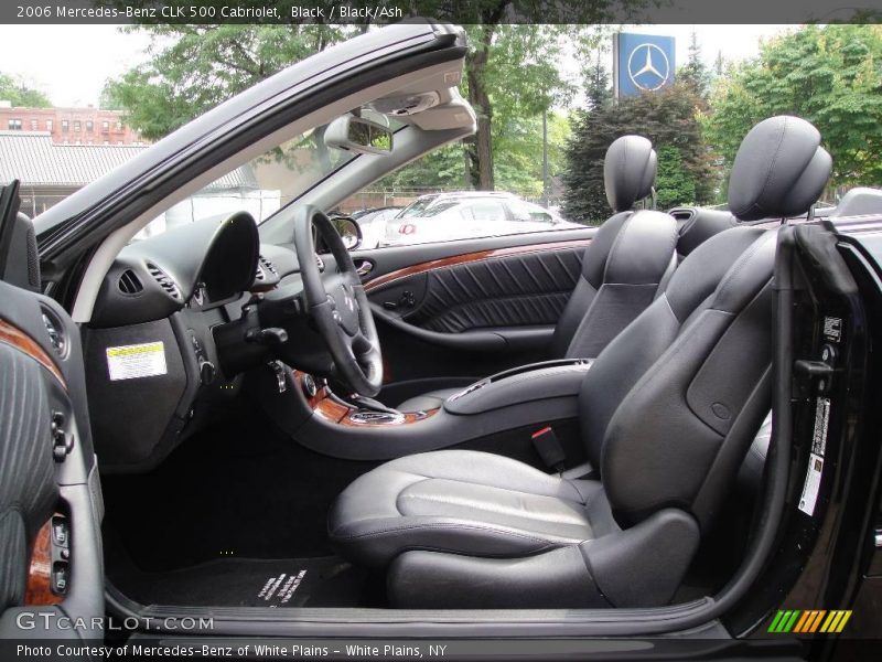 Black / Black/Ash 2006 Mercedes-Benz CLK 500 Cabriolet