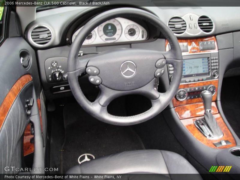 Black / Black/Ash 2006 Mercedes-Benz CLK 500 Cabriolet