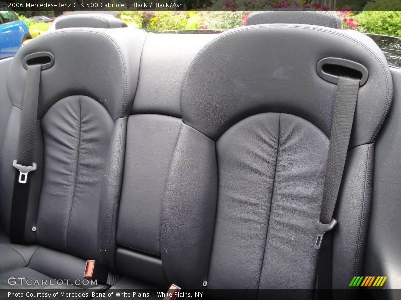 Black / Black/Ash 2006 Mercedes-Benz CLK 500 Cabriolet