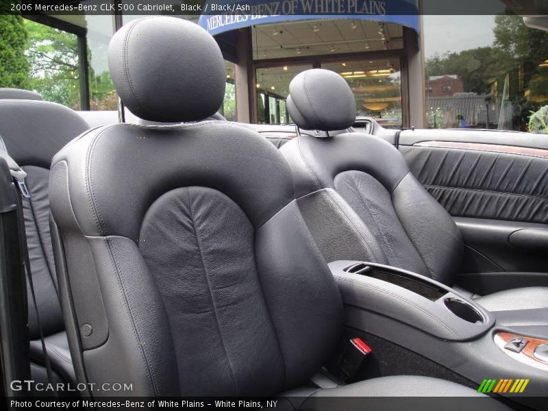 Black / Black/Ash 2006 Mercedes-Benz CLK 500 Cabriolet