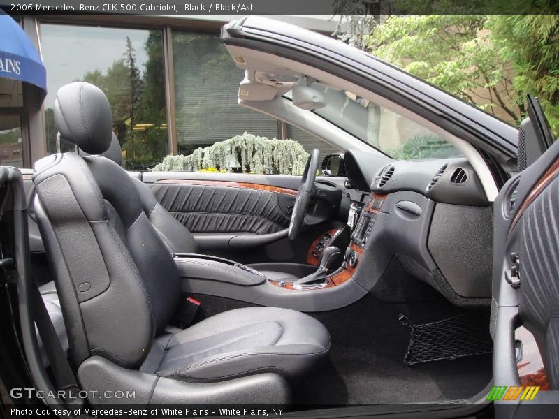 Black / Black/Ash 2006 Mercedes-Benz CLK 500 Cabriolet