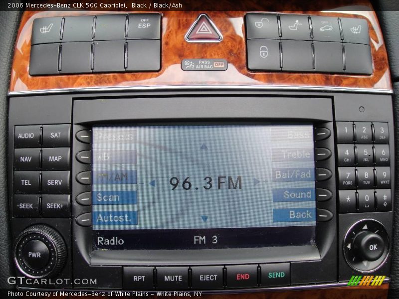 Black / Black/Ash 2006 Mercedes-Benz CLK 500 Cabriolet