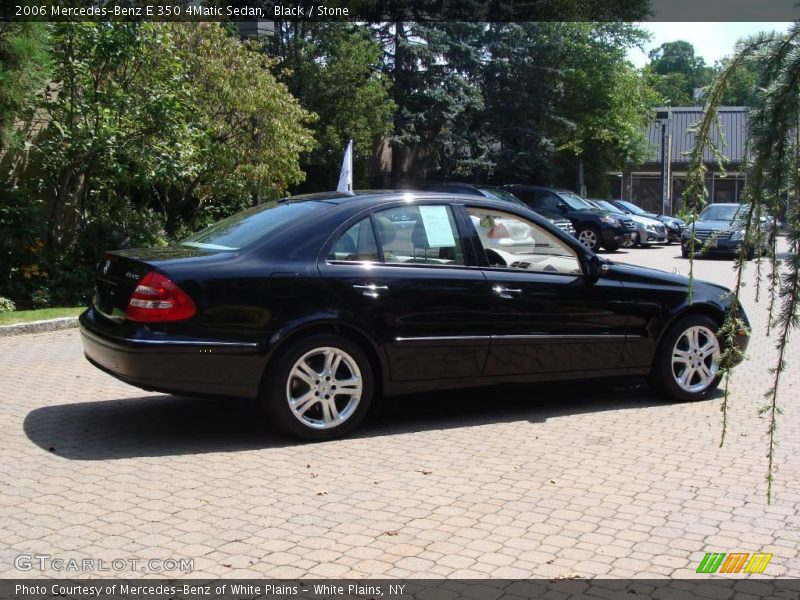 Black / Stone 2006 Mercedes-Benz E 350 4Matic Sedan