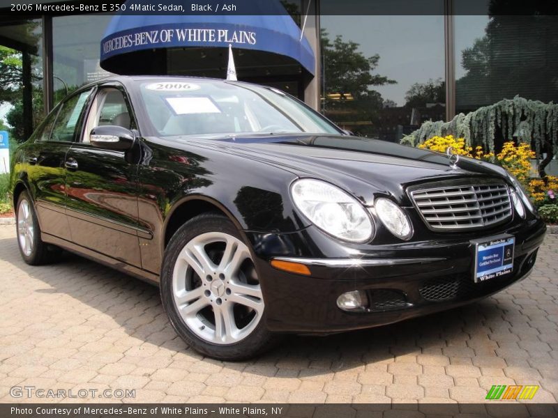 Black / Ash 2006 Mercedes-Benz E 350 4Matic Sedan