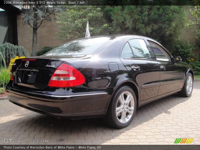 Black / Ash 2006 Mercedes-Benz E 350 4Matic Sedan