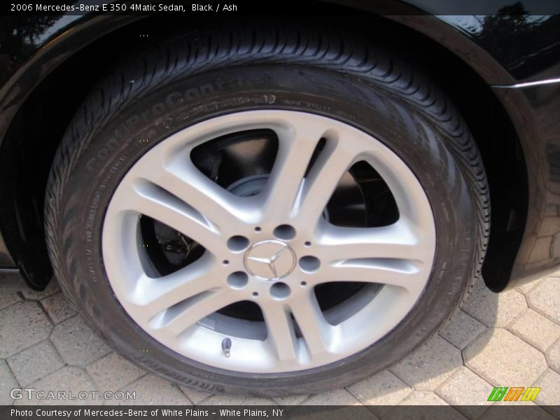 Black / Ash 2006 Mercedes-Benz E 350 4Matic Sedan