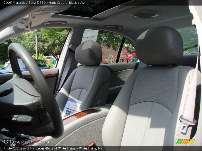 Black / Ash 2006 Mercedes-Benz E 350 4Matic Sedan