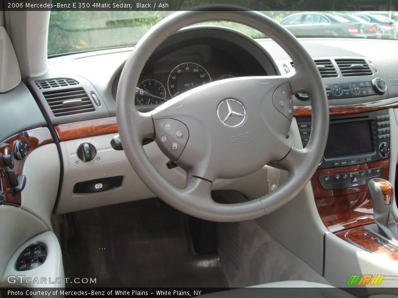 Black / Ash 2006 Mercedes-Benz E 350 4Matic Sedan