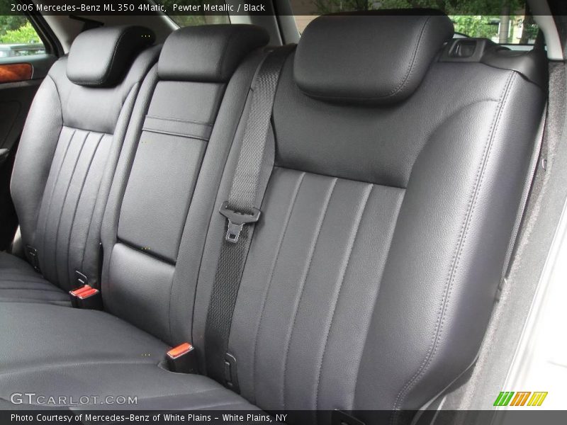 Pewter Metallic / Black 2006 Mercedes-Benz ML 350 4Matic
