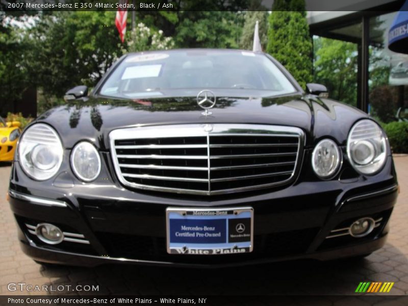 Black / Ash 2007 Mercedes-Benz E 350 4Matic Sedan