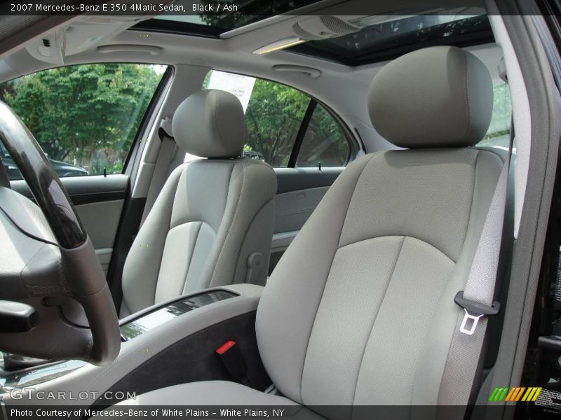 Black / Ash 2007 Mercedes-Benz E 350 4Matic Sedan