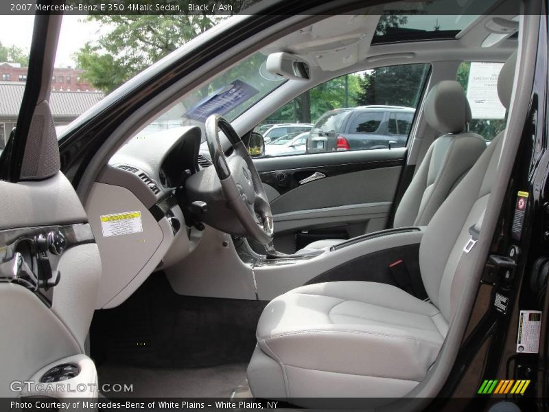 Black / Ash 2007 Mercedes-Benz E 350 4Matic Sedan