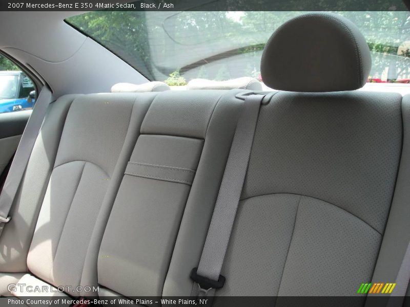 Black / Ash 2007 Mercedes-Benz E 350 4Matic Sedan
