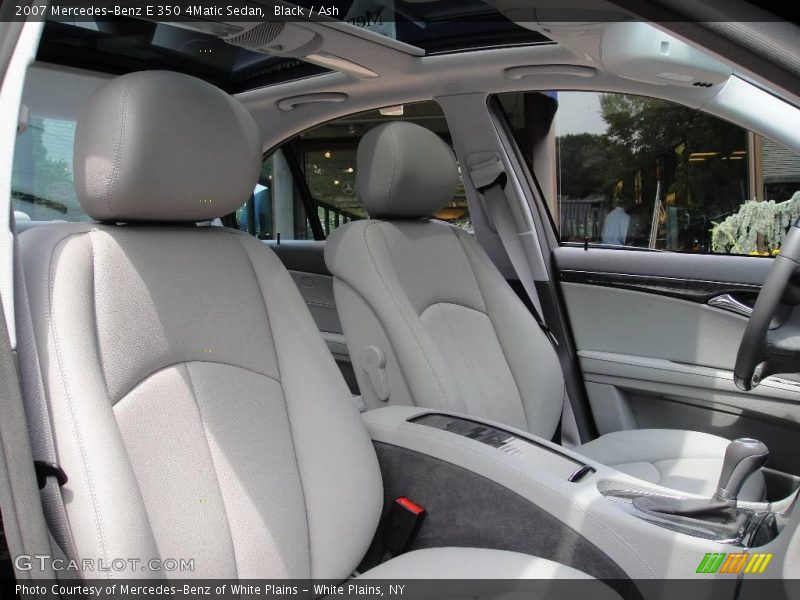 Black / Ash 2007 Mercedes-Benz E 350 4Matic Sedan