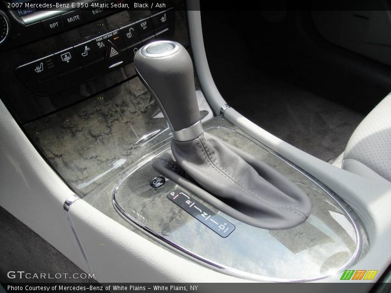 Black / Ash 2007 Mercedes-Benz E 350 4Matic Sedan