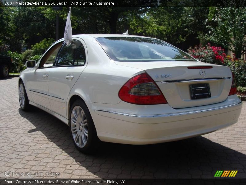Arctic White / Cashmere 2007 Mercedes-Benz E 350 Sedan
