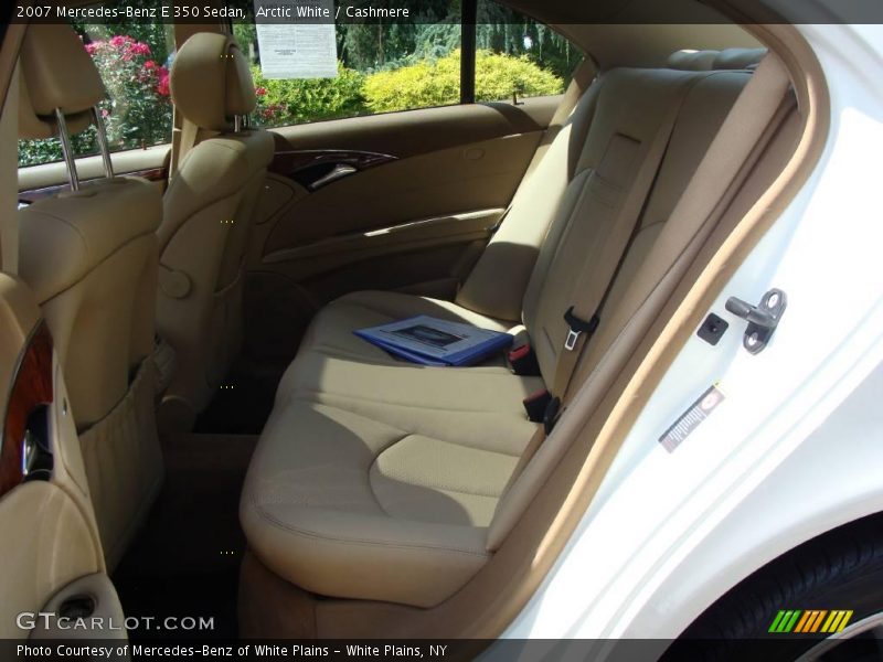 Arctic White / Cashmere 2007 Mercedes-Benz E 350 Sedan