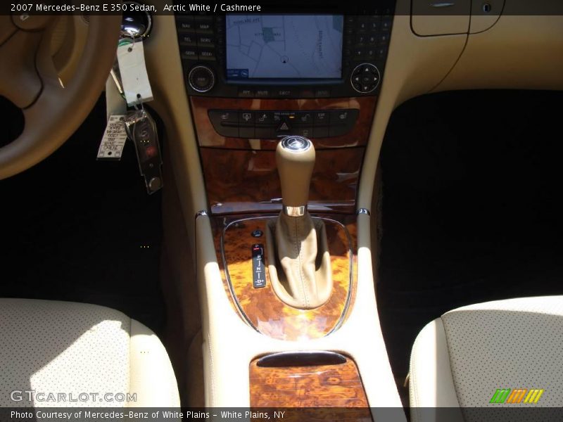 Arctic White / Cashmere 2007 Mercedes-Benz E 350 Sedan