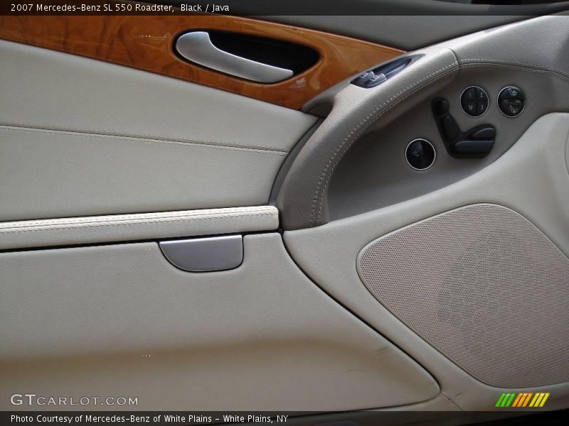 Black / Java 2007 Mercedes-Benz SL 550 Roadster