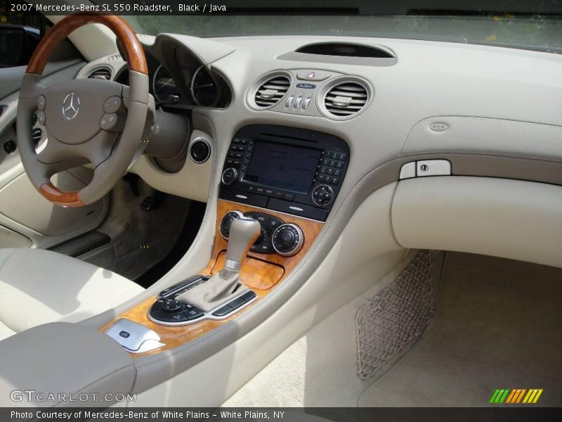 Black / Java 2007 Mercedes-Benz SL 550 Roadster