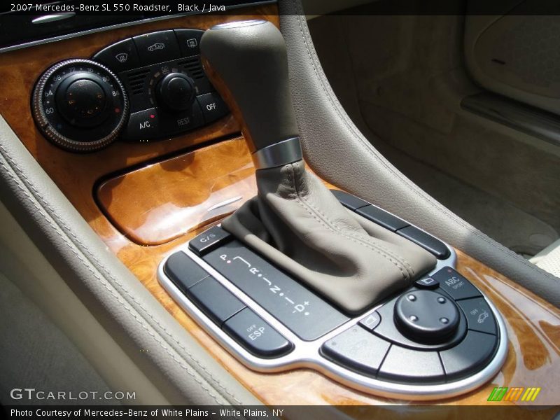Black / Java 2007 Mercedes-Benz SL 550 Roadster