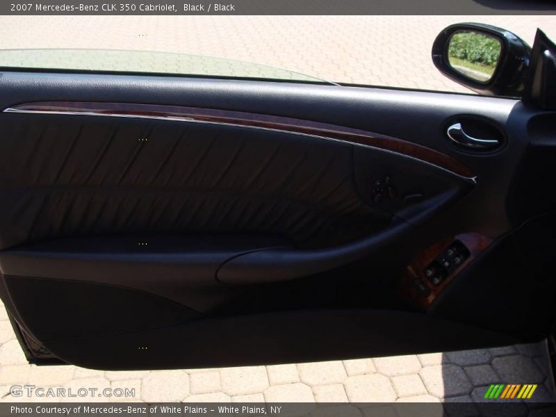 Black / Black 2007 Mercedes-Benz CLK 350 Cabriolet