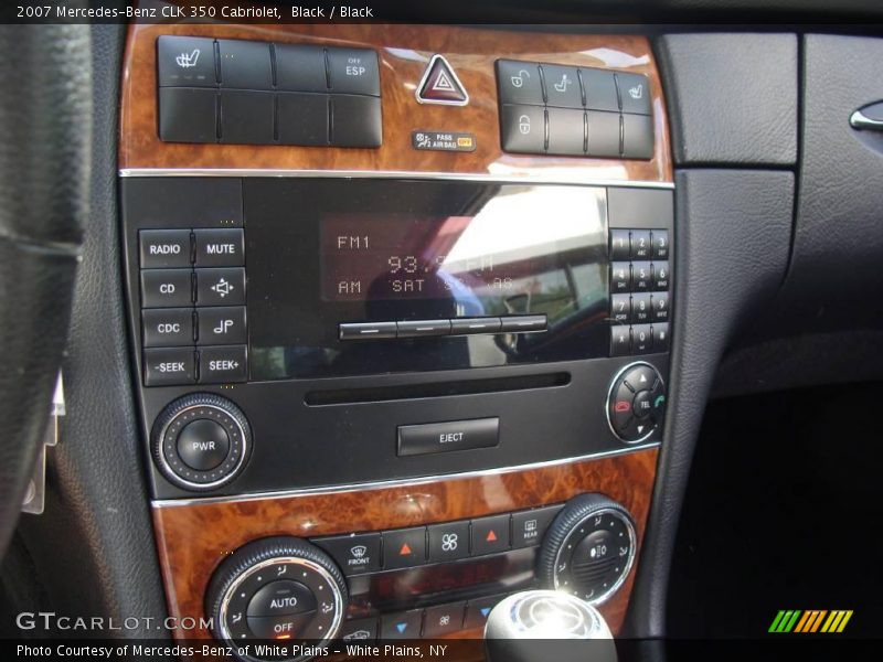 Black / Black 2007 Mercedes-Benz CLK 350 Cabriolet