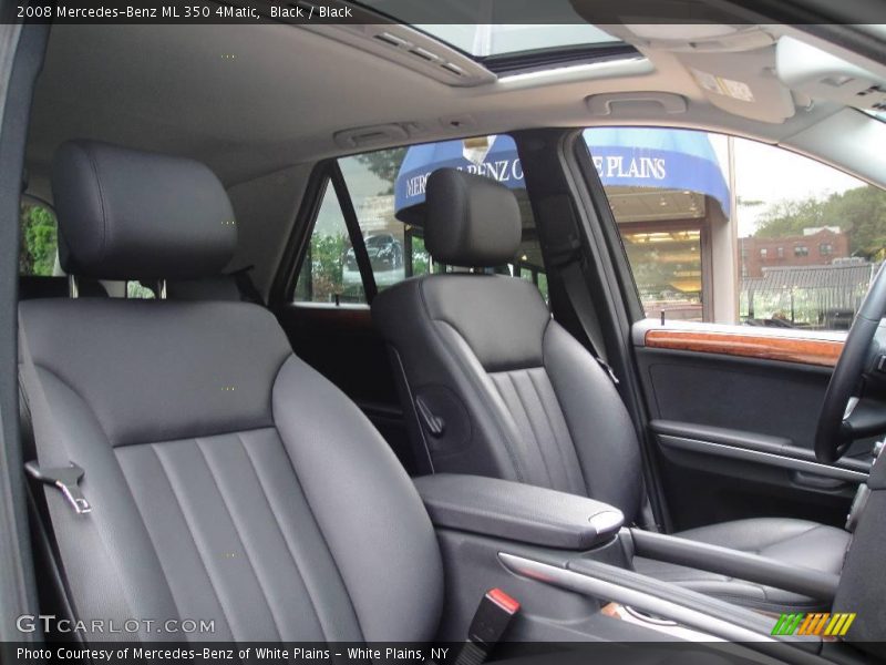 Black / Black 2008 Mercedes-Benz ML 350 4Matic