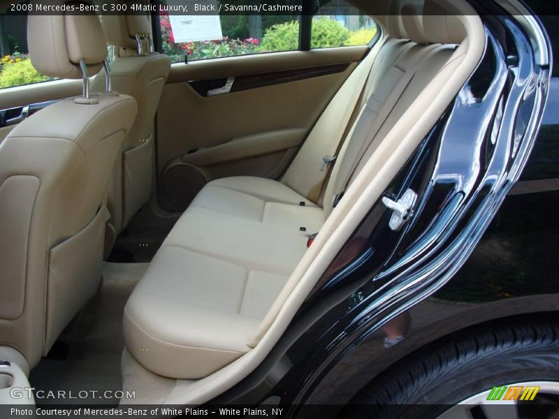 Black / Savanna/Cashmere 2008 Mercedes-Benz C 300 4Matic Luxury