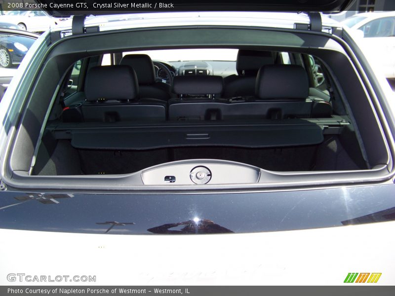 Crystal Silver Metallic / Black 2008 Porsche Cayenne GTS